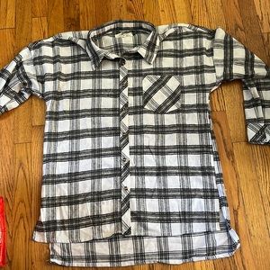 Soft plaid women’s shirt